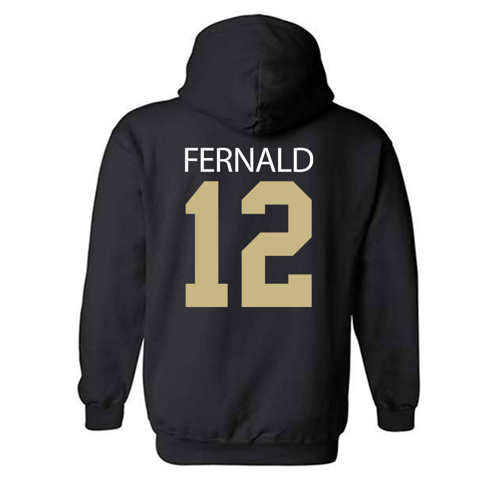 Jacksonville - NCAA Baseball : Josh Fernald - Classic Shersey Hooded Sweatshirt-1