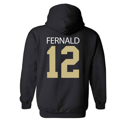 Jacksonville - NCAA Baseball : Josh Fernald - Classic Shersey Hooded Sweatshirt-1