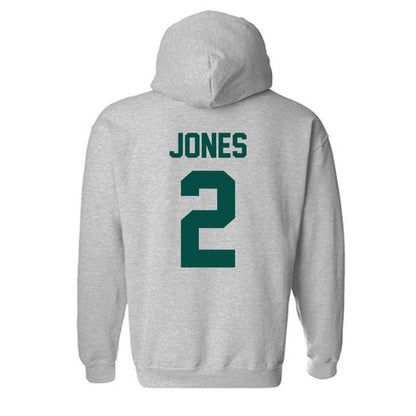 Jacksonville - NCAA Men's Basketball : Jaylen Jones - Classic Shersey Hooded Sweatshirt-1