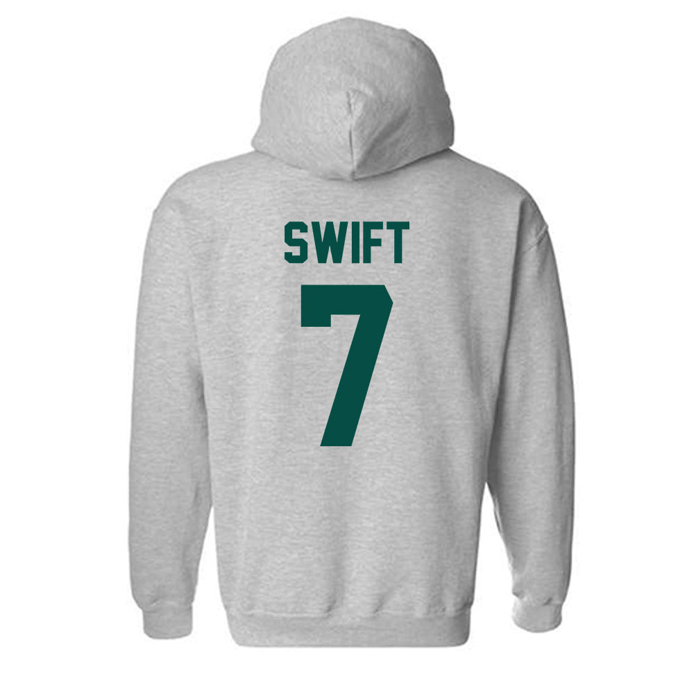 Jacksonville - NCAA Softball : Delcie Swift - Classic Shersey Hooded Sweatshirt