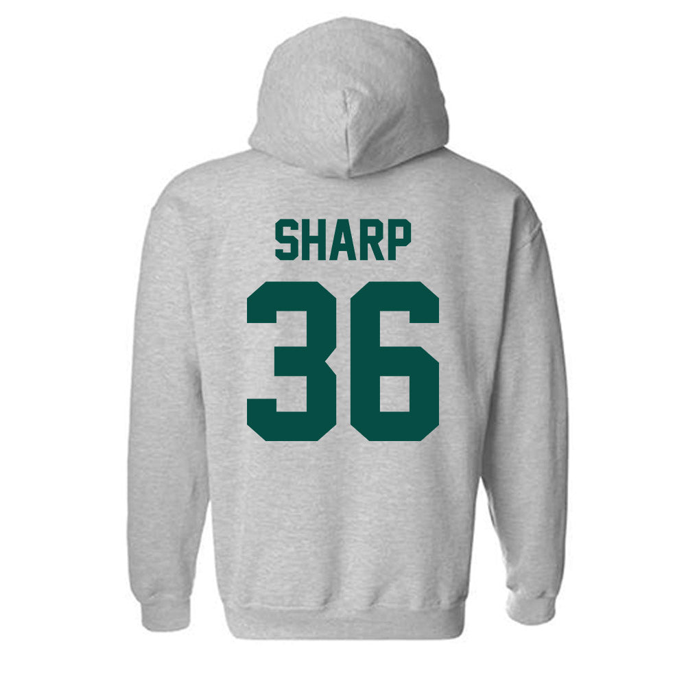 Jacksonville - NCAA Men's Lacrosse : Evan Sharp - Classic Shersey Hooded Sweatshirt-1