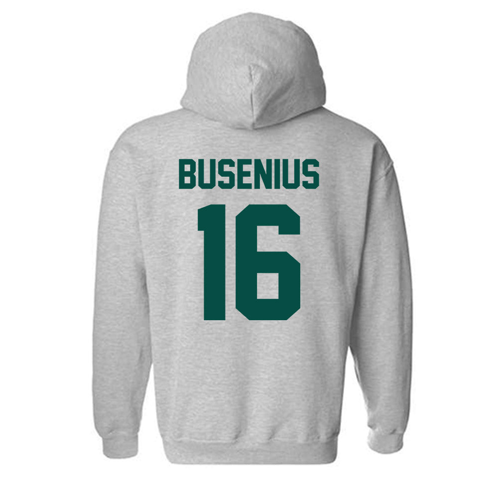 Jacksonville - NCAA Men's Lacrosse : Phillip Busenius - Classic Shersey Hooded Sweatshirt-1