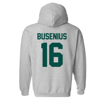 Jacksonville - NCAA Men's Lacrosse : Phillip Busenius - Classic Shersey Hooded Sweatshirt-1