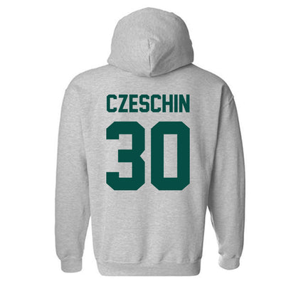 Jacksonville - NCAA Men's Lacrosse : Zane Czeschin - Classic Shersey Hooded Sweatshirt-1