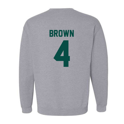 Jacksonville - Mens Basketball Legends : Dee Brown - Classic Shersey Crewneck Sweatshirt