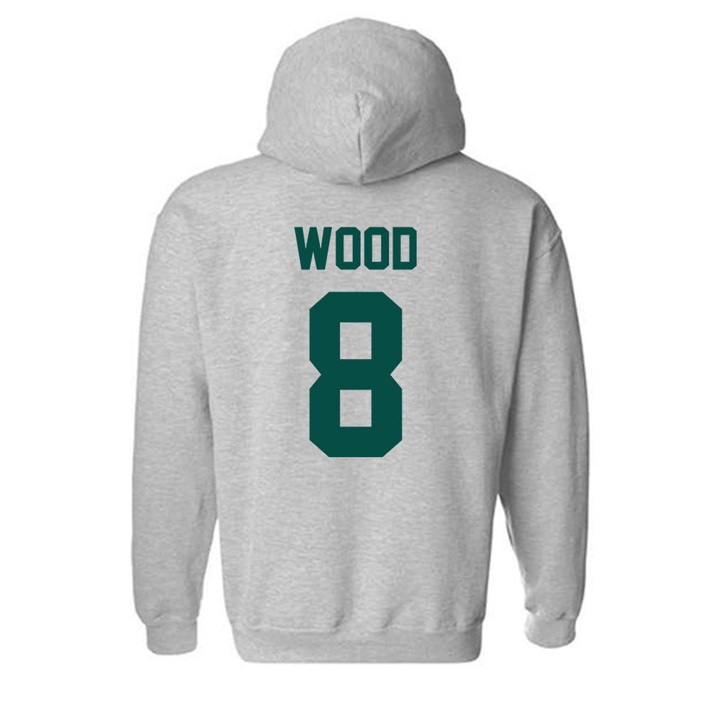 Jacksonville - NCAA Men's Basketball : Hayden Wood - Classic Shersey Hooded Sweatshirt-1