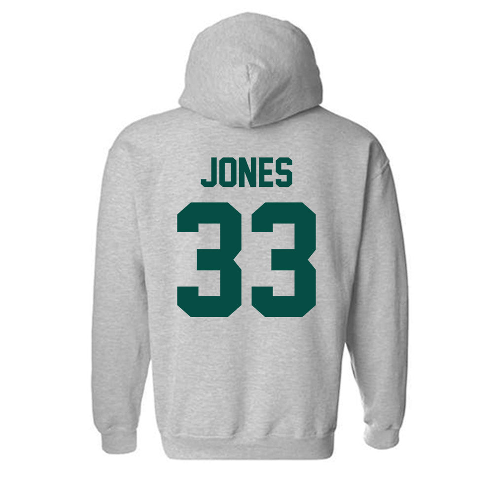 Jacksonville - NCAA Men's Lacrosse : Tate Jones - Classic Shersey Hooded Sweatshirt-1