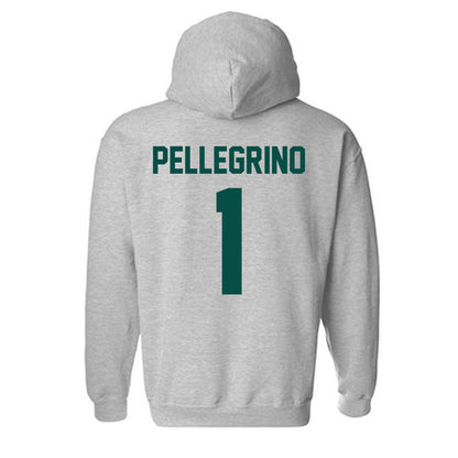 Jacksonville - NCAA Men's Lacrosse : Quentin Pellegrino - Classic Shersey Hooded Sweatshirt-1