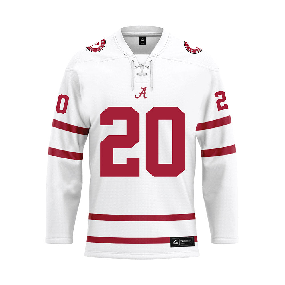 Alabama - Baseball Alumni : Tommy Seidl - White Hockey Jersey