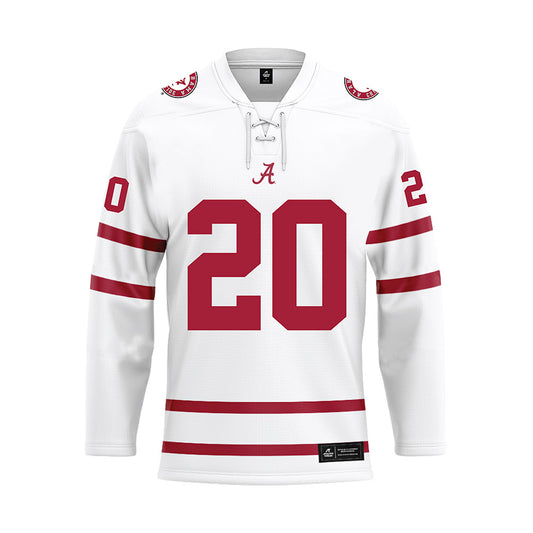Alabama - Baseball Alumni : Tommy Seidl - White Hockey Jersey
