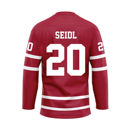 Alabama - Baseball Alumni : Tommy Seidl - Crimson Hockey Jersey