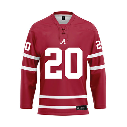 Alabama - Baseball Alumni : Tommy Seidl - Crimson Hockey Jersey