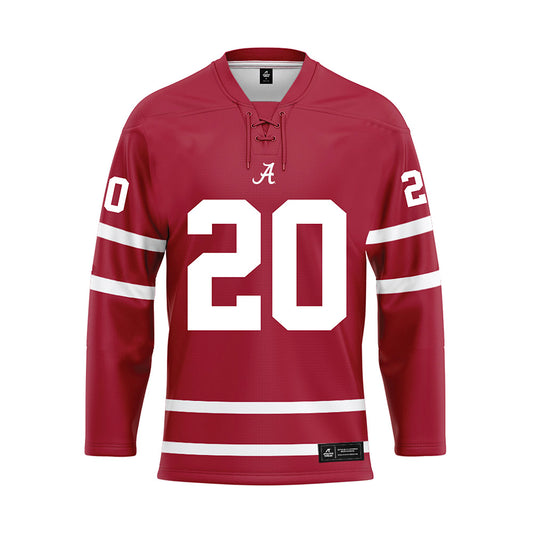 Alabama - Baseball Alumni : Tommy Seidl - Crimson Hockey Jersey