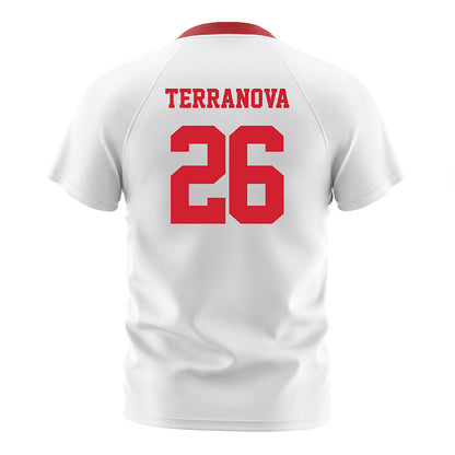NC State - NCAA Men's Soccer : Samuel Terranova - White Soccer Jersey