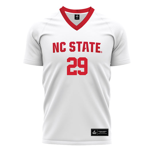 NC State - NCAA Women's Soccer : Fien Leijdekker - White Soccer Jersey-0