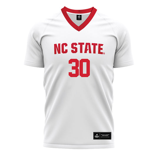 NC State - NCAA Women's Soccer : Katie Richter - White Soccer Jersey-0