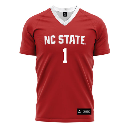 NC State - NCAA Men's Soccer : Samuel Terranova - Red Soccer Jersey-0