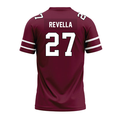 Fordham - NCAA Football : AJ Revella - Maroon Premium Football Jersey-1