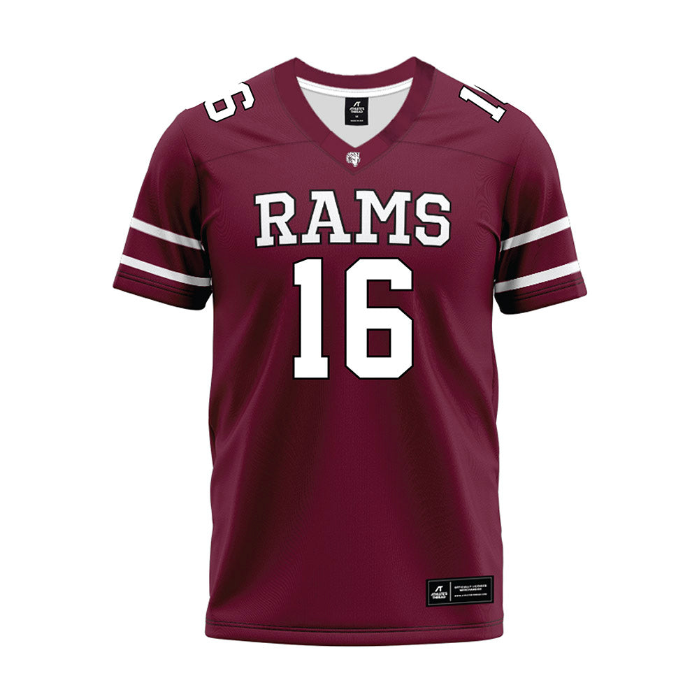 Fordham - NCAA Football : Michael Doctor - Maroon Premium Football Jersey-0