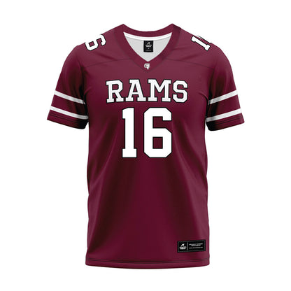 Fordham - NCAA Football : Michael Doctor - Maroon Premium Football Jersey-0