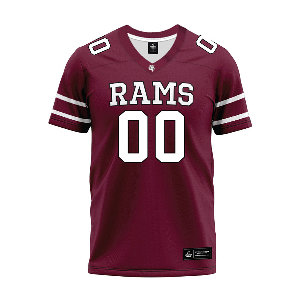 Fordham - NCAA Football : Barrett Fallon - Maroon Premium Football Jersey-0