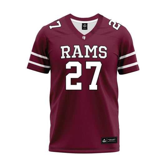 Fordham - NCAA Football : AJ Revella - Maroon Premium Football Jersey-0
