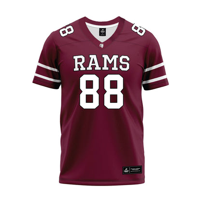 Fordham - NCAA Football : Nathan Jean Philippe - Maroon Premium Football Jersey-0