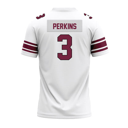 Fordham - NCAA Football : Nahil Perkins - White Premium Football Jersey-1