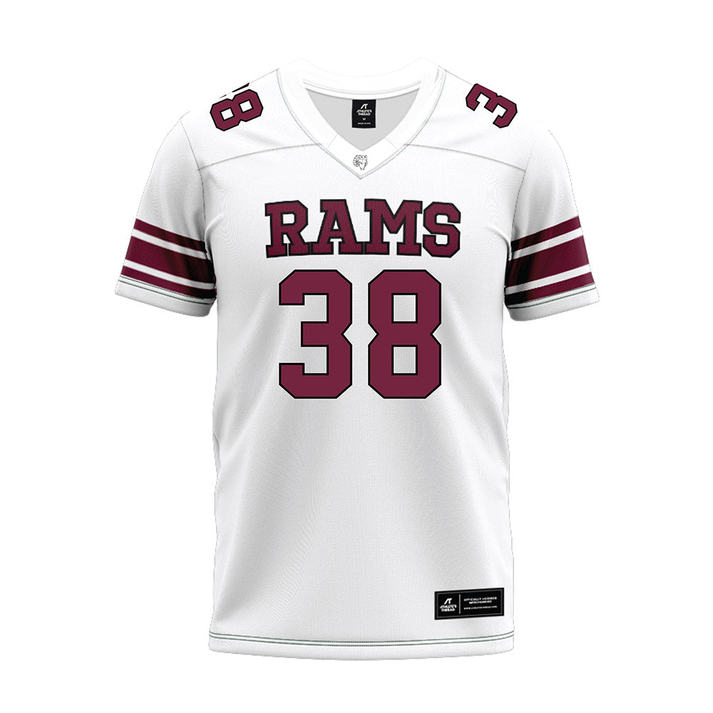 Fordham - NCAA Football : Alex Fiala - White Premium Football Jersey-0