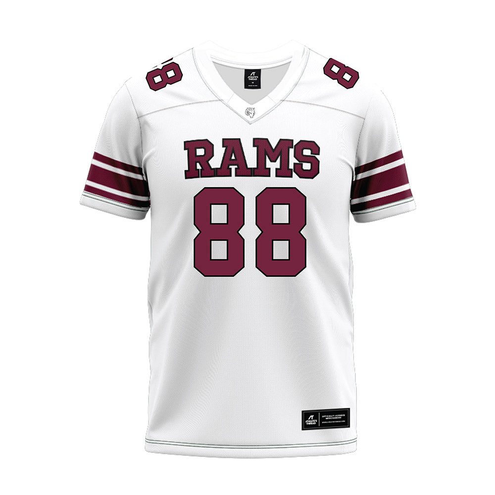 Fordham - NCAA Football : Nathan Jean Philippe - White Premium Football Jersey-0