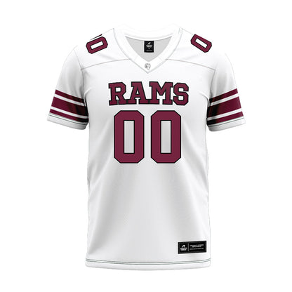 Fordham - NCAA Football : Barrett Fallon - White Premium Football Jersey-0