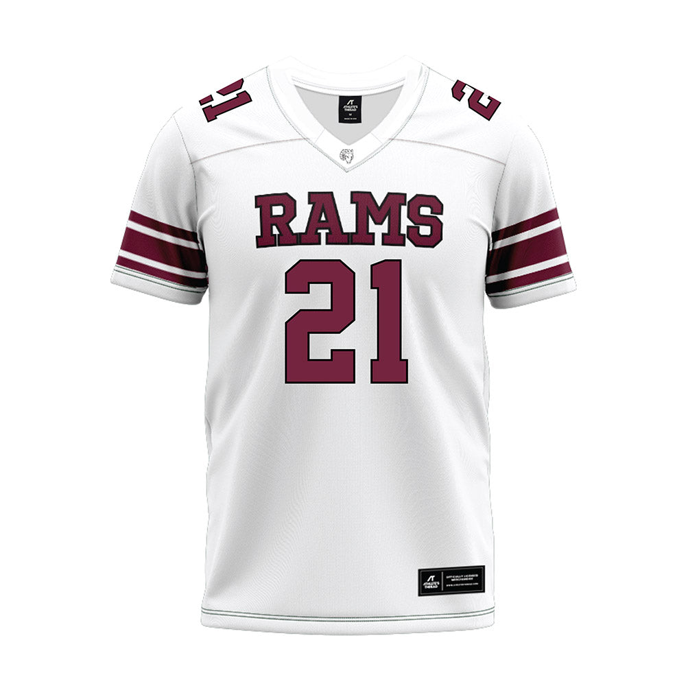 Fordham - NCAA Football : Michael Thorn - White Premium Football Jersey-0