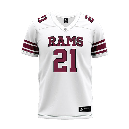 Fordham - NCAA Football : Michael Thorn - White Premium Football Jersey-0
