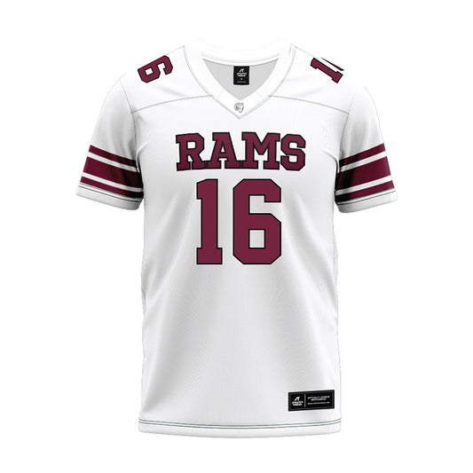Fordham - NCAA Football : Michael Doctor - White Premium Football Jersey-0