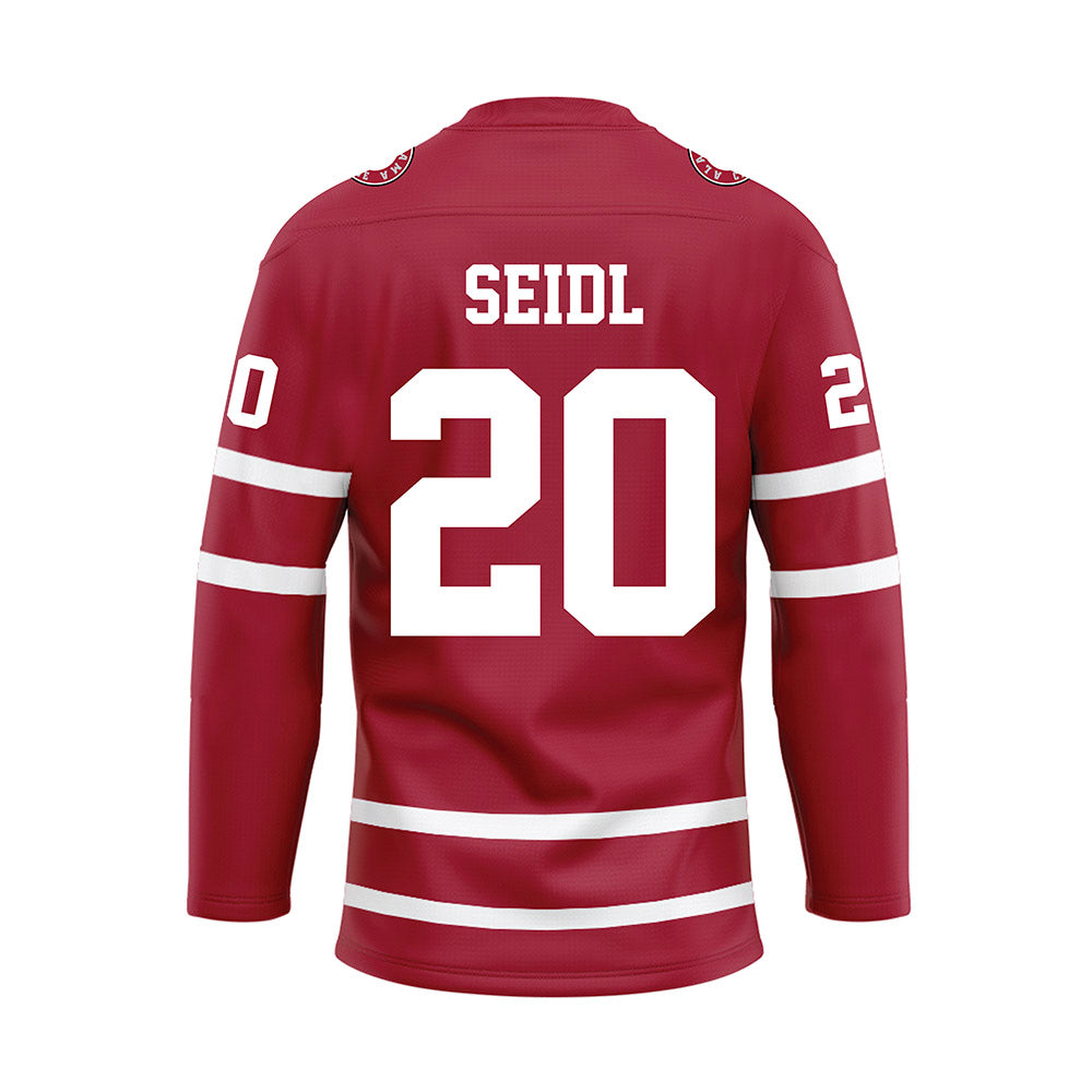 Alabama - Baseball Alumni : Tommy Seidl - Crimson Hockey Jersey