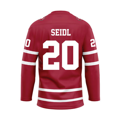 Alabama - Baseball Alumni : Tommy Seidl - Crimson Hockey Jersey
