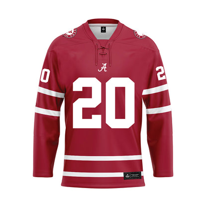 Alabama - Baseball Alumni : Tommy Seidl - Crimson Hockey Jersey