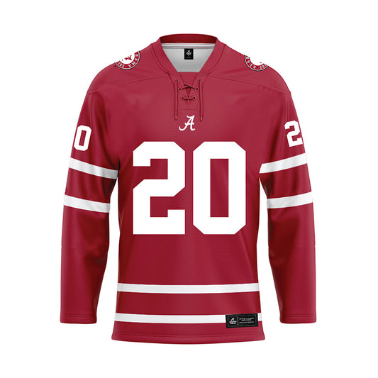 Alabama - Baseball Alumni : Tommy Seidl - Crimson Hockey Jersey
