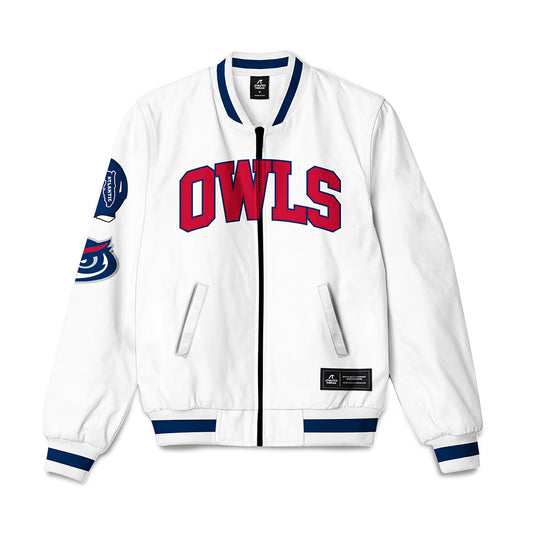 FAU - White Bomber Jacket