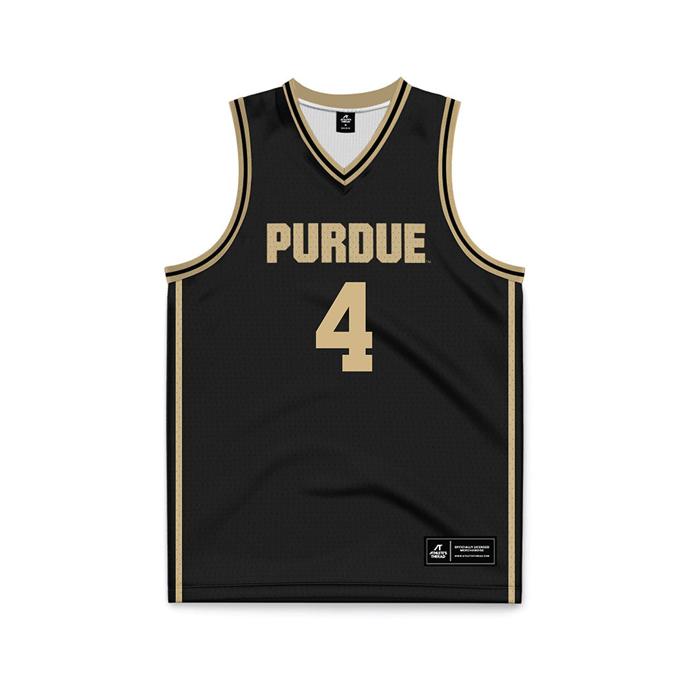 Purdue - NCAA Men's Basketball : Trey Kaufman-Renn - Black Basketball Jersey