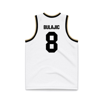 Purdue - NCAA Women's Basketball : Jelena Bulajic - White Basketball Jersey-1
