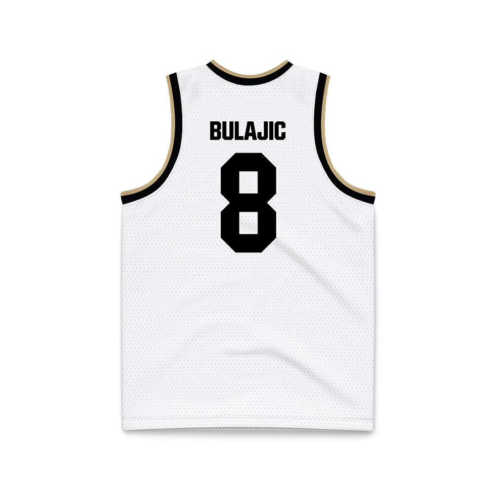 Purdue - NCAA Women's Basketball : Jelena Bulajic - White Basketball Jersey-1