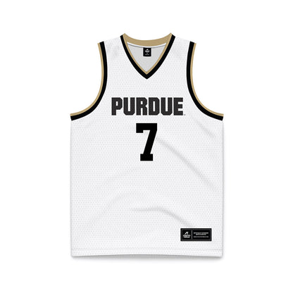 Purdue - NCAA Women's Basketball : Hannah Wickstrom - White Basketball Jersey-0
