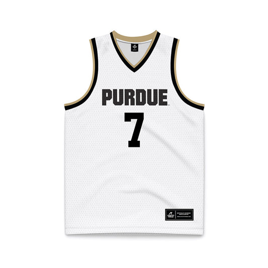 Purdue - NCAA Women's Basketball : Hannah Wickstrom - White Basketball Jersey-0