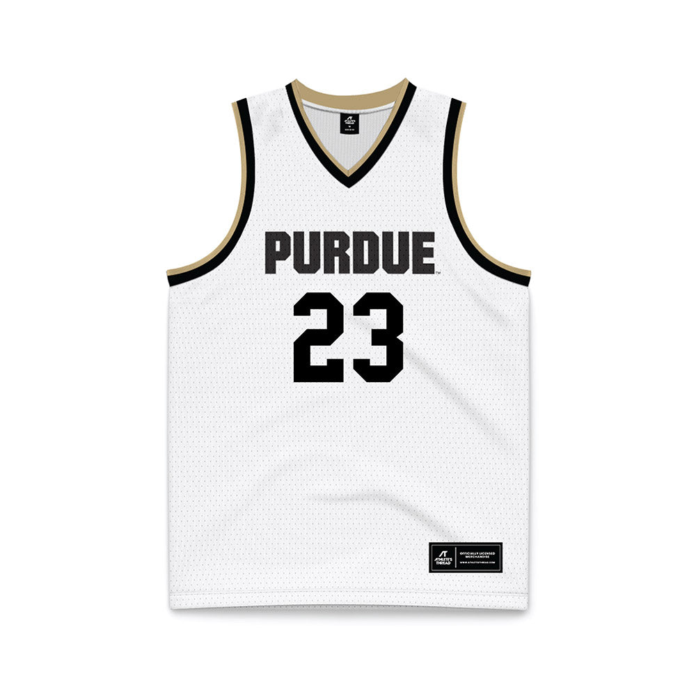 Purdue - NCAA Women's Basketball : Kiki Smith - White Basketball Jersey-0