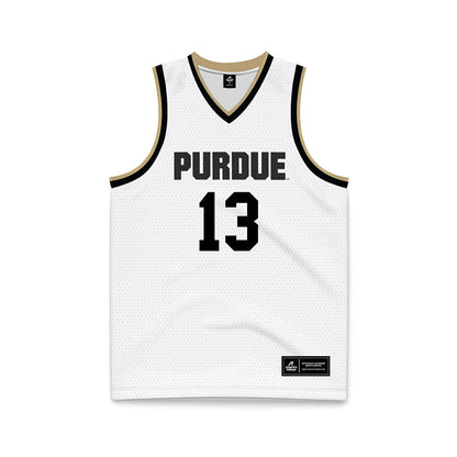 Purdue - NCAA Women's Basketball : Saige Stahl - White Basketball Jersey-0