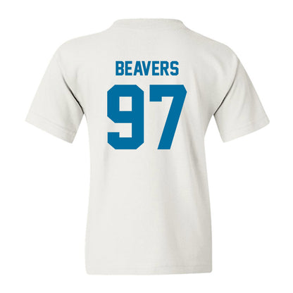 Ole Miss - NCAA Football : Kamron Beavers - Youth T-Shirt-1