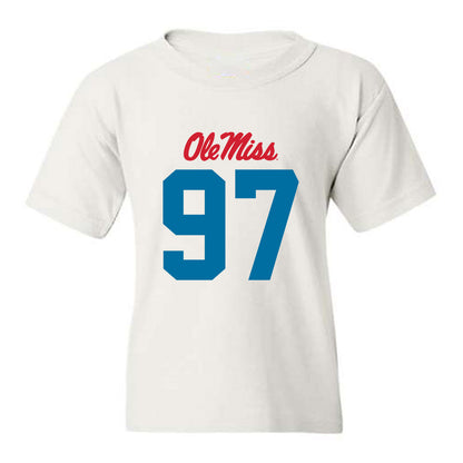 Ole Miss - NCAA Football : Kamron Beavers - Youth T-Shirt-0