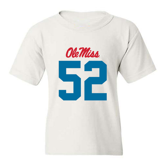 Ole Miss - NCAA Football : Cooper Johnson - Youth T-Shirt-0