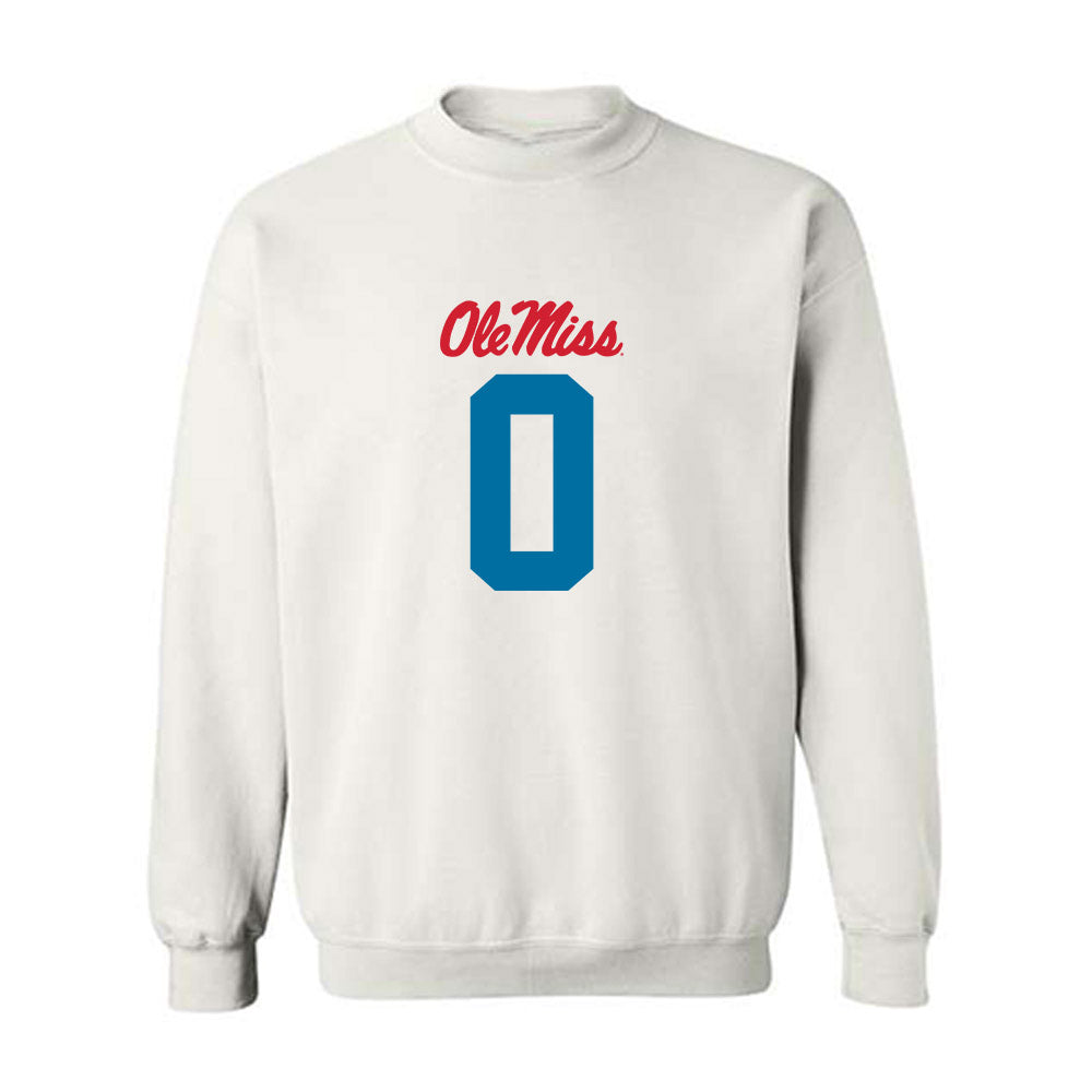 Ole Miss - NCAA Football : Jalyn Crawford - Crewneck Sweatshirt-0